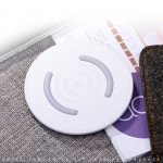 Wholesale Ultra-Slim Wireless Charger 5V / 1.5A for Qi Compatible Device (White)